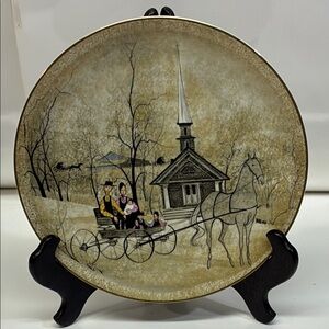 Anna Perenna Sunday Ride Plate